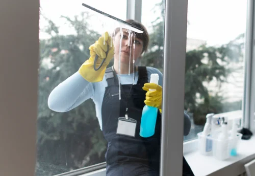 Nettoyage de vitres intérieures et extérieures à Lentillères